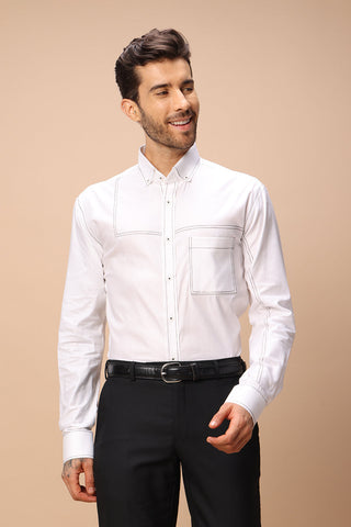 button down collar shirt