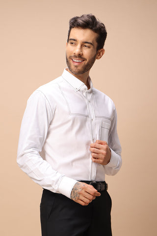 button down collar shirt