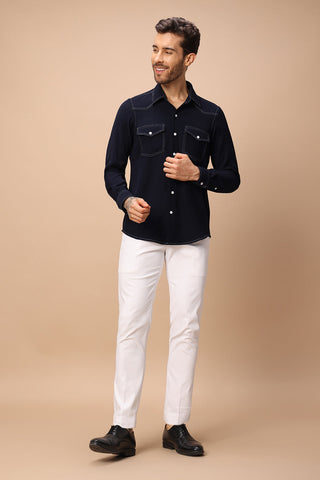 micro western shirt