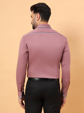 double piping shirt