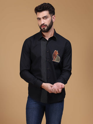 CAT AND STITCH SHIRT