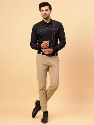 Plus piping shirt