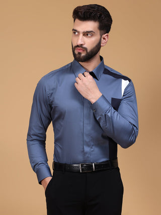 COLOR BLOCK SHIRT
