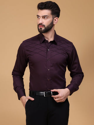 BIAS PLEAT SHIRT
