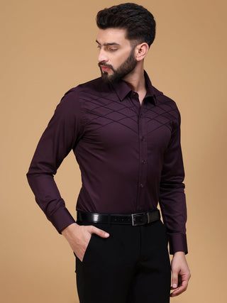 BIAS PLEAT SHIRT