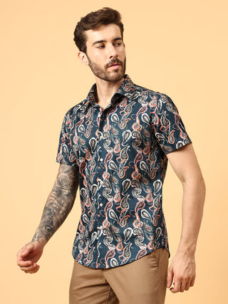 paisely print shirt
