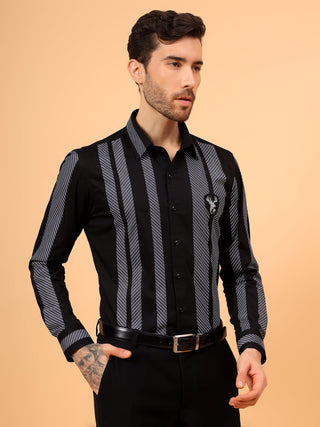 bias patch shirt