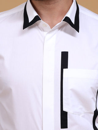 BLACK PATCH SHIRT