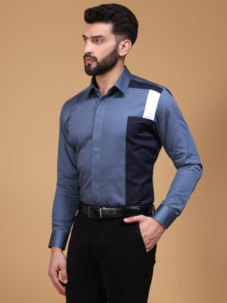 COLOR BLOCK SHIRT