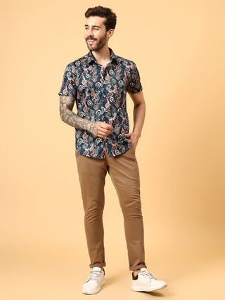 paisely print shirt