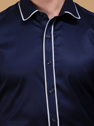 BINDING DETAIL SHIRT