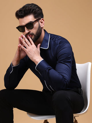 BINDING DETAIL SHIRT