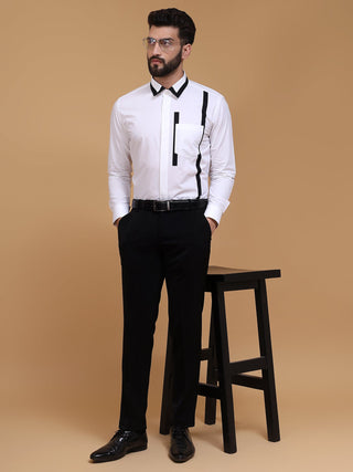 BLACK PATCH SHIRT