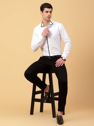 WING COLLAR SHIRT