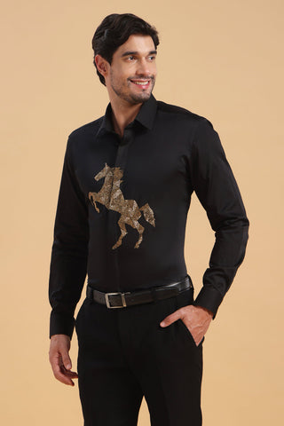 Cubism Horse Shirt