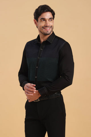 Ombrey stitch shirt
