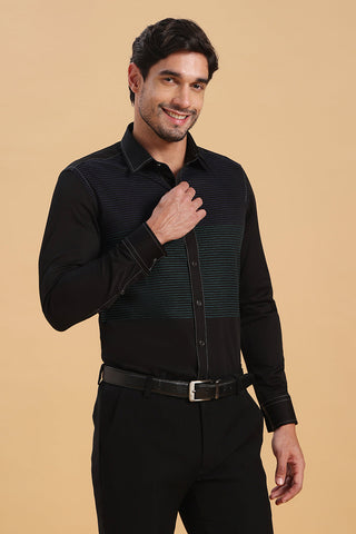 Ombrey stitch shirt