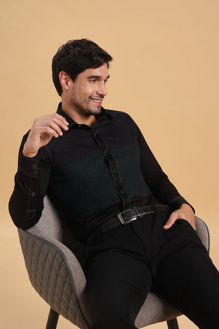 Ombrey stitch shirt