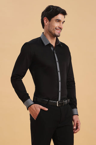 Grey stitch shirt