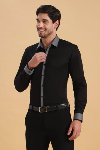 Grey stitch shirt