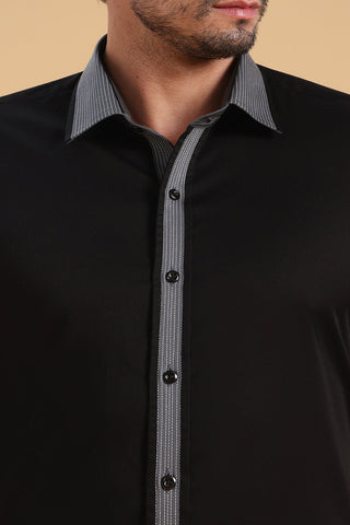Grey stitch shirt
