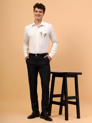 micro birds shirt