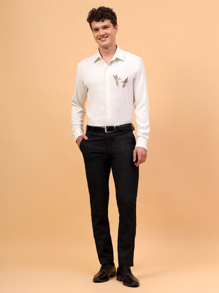 micro birds shirt