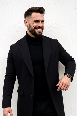 Long overcoat