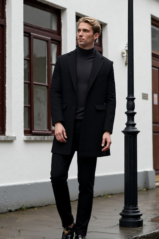 Long overcoat